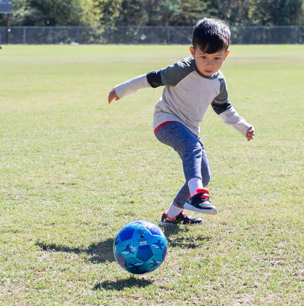 Glitter Soccer Ball - Shark City (Size 3)