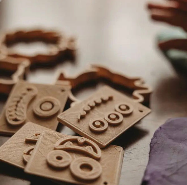 Halloween Monster Playdough Eco Stamp Set