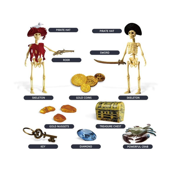 DIG KIT - PIRATE TREASURES