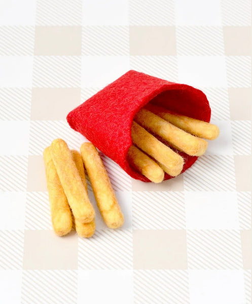 FELT FRIES IN A PACKET