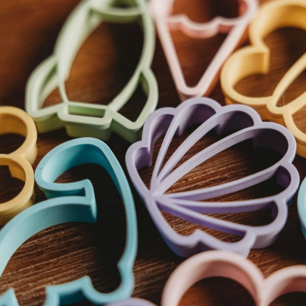 Playdough Assorted Colour Eco Cutter Set