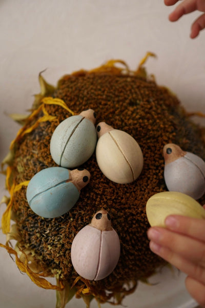 Pastel Ladybirds (set of 6)