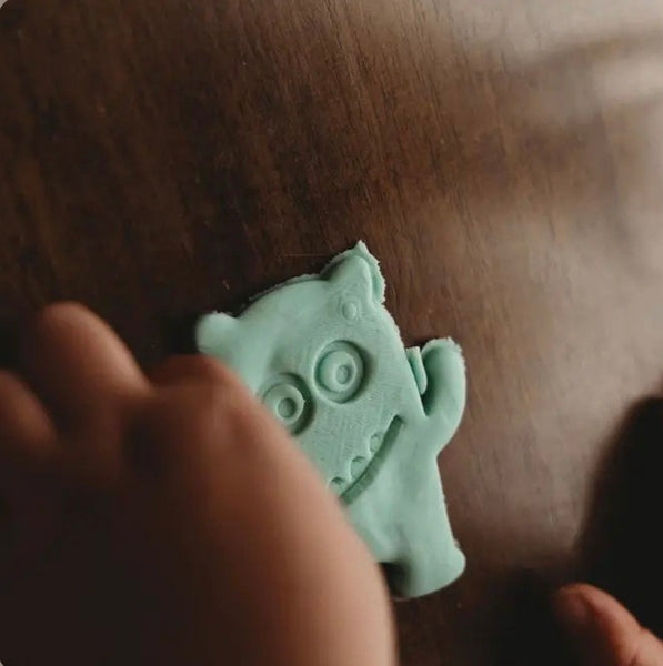 Halloween Monster Playdough Eco Stamp Set