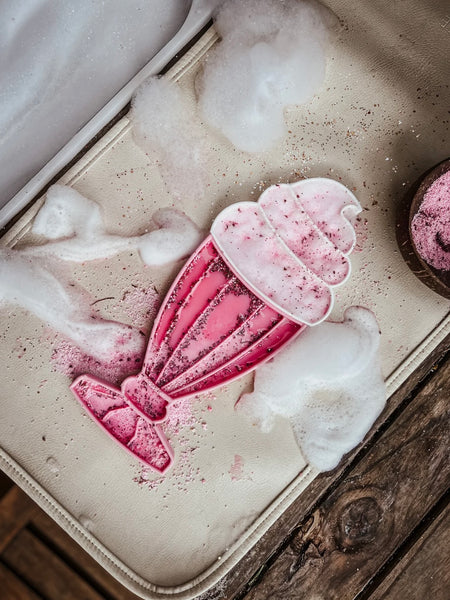 Large Sundae Cup Trinket Tray / Bioplastic Sensory Tray (2-piece)
