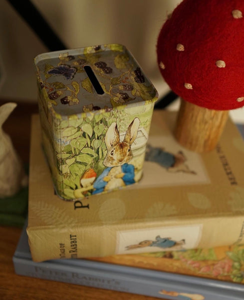Beatrix potter money tin