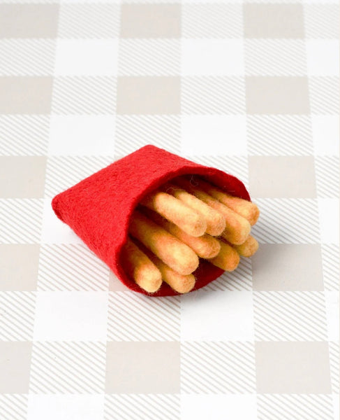 FELT FRIES IN A PACKET