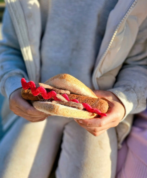 FELT SNAG SAUSAGE SIZZLE SET