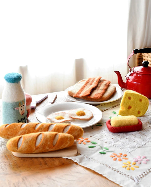 FELT BACON AND EGGS BREAKFAST SET