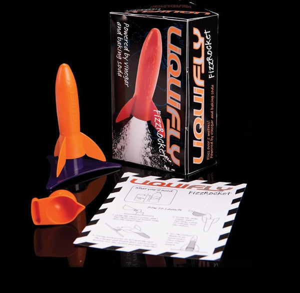 FizzRocket | Bicarb Powered Rocket | Flies Over 5 meters!