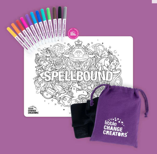 SPELLBOUND Re-FUN-able™ Colouring Set