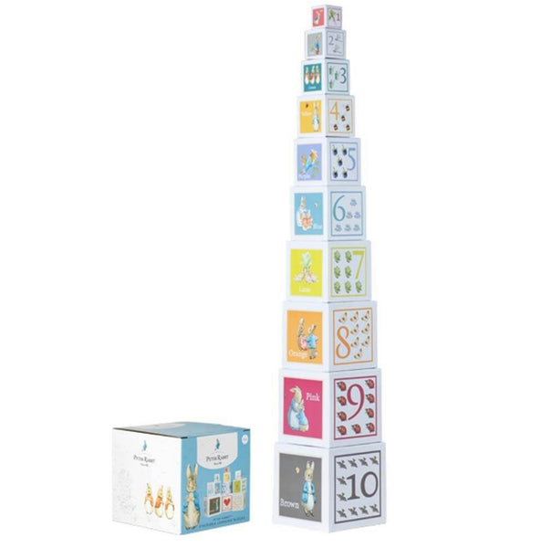 PETER RABBIT STACKABLE LEARNING BLOCKS