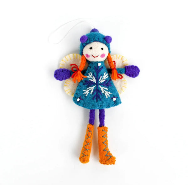FELT FAIRY - BLUE DRESS
