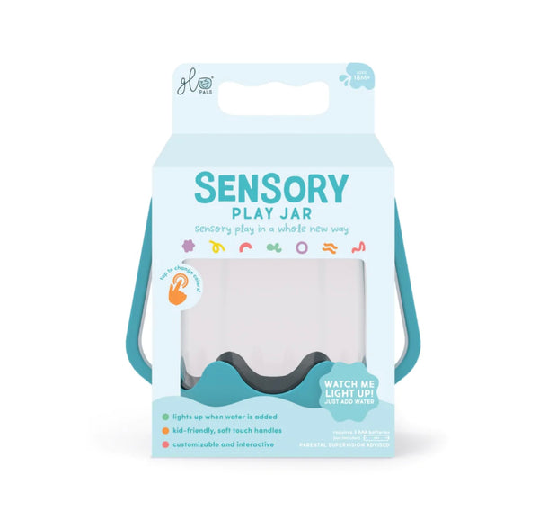 GLO PAL SENSORY PLAY JAR BLUE