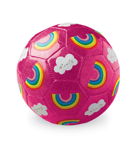 Glitter Soccer Ball - Rainbow (Size 3)
