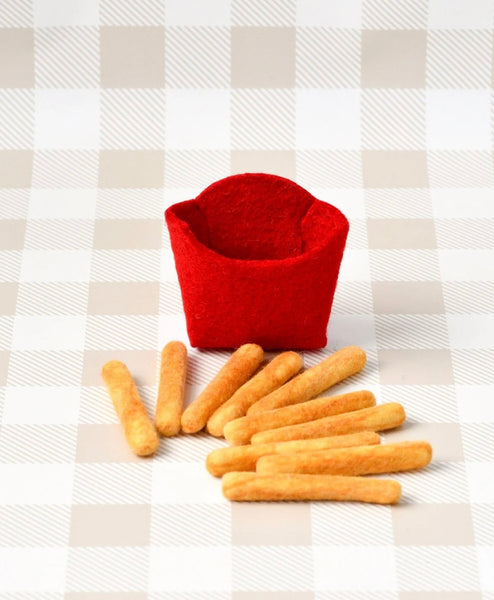 FELT FRIES IN A PACKET