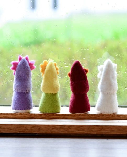 FOUR SEASONS PEG DOLLS SET - SPRING, SUMMER, AUTUMN AND WINTER