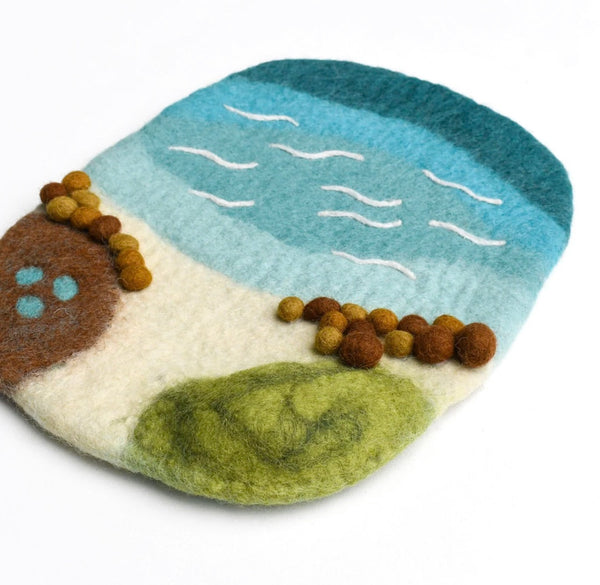 SEA, BEACH AND ROCKPOOL PLAY MAT PLAYSCAPE