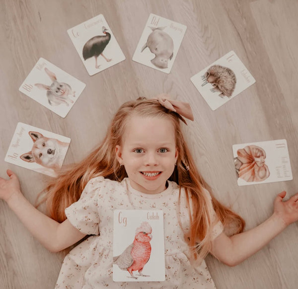 Australian Animal Alphabet Flash Cards