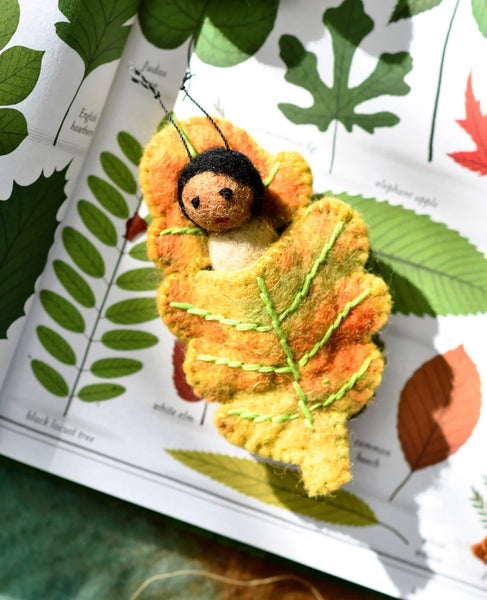 FELT OAK LEAF BABY