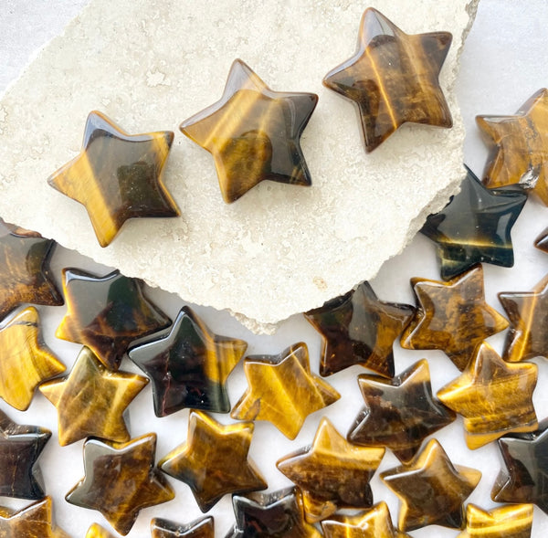 Tiger Eye Mini Star 1pc
