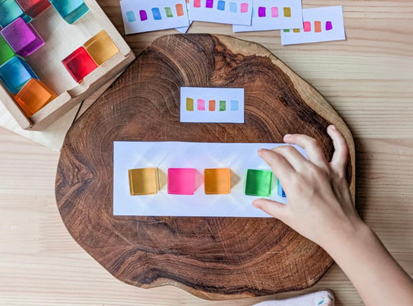 Bright Lucite Blocks (16pc)