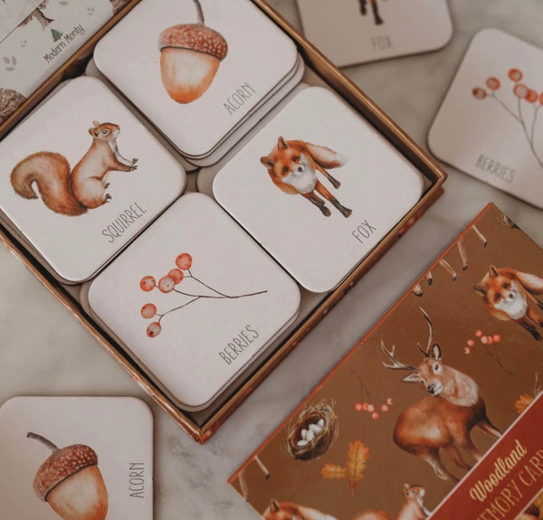 WOODLAND MEMORY CARD GAME