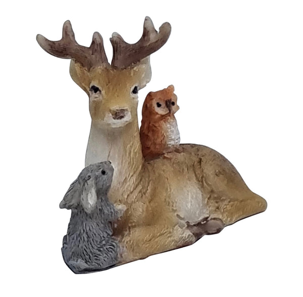 Forest Friends – Deer, Rabbit & Owl