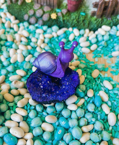 Purple Quartz Geode (half)