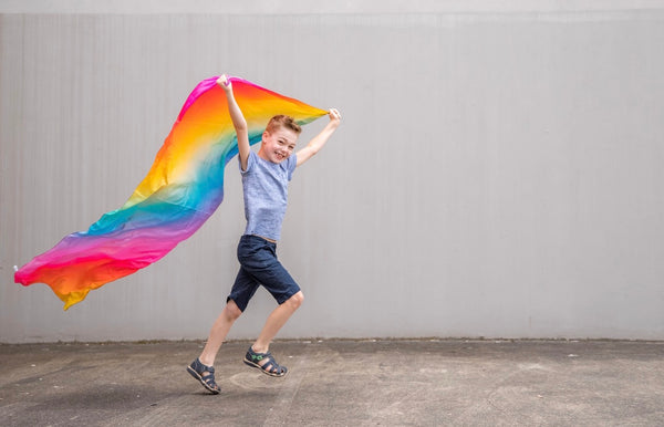 Jumbo Rainbow Play Silk