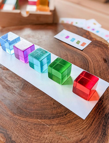 Bright Lucite Blocks (16pc)
