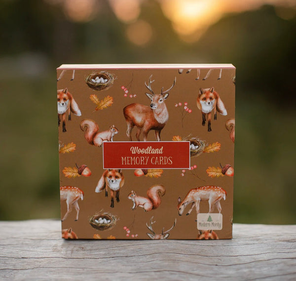 WOODLAND MEMORY CARD GAME