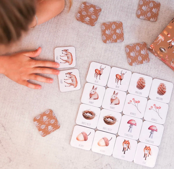 WOODLAND MEMORY CARD GAME