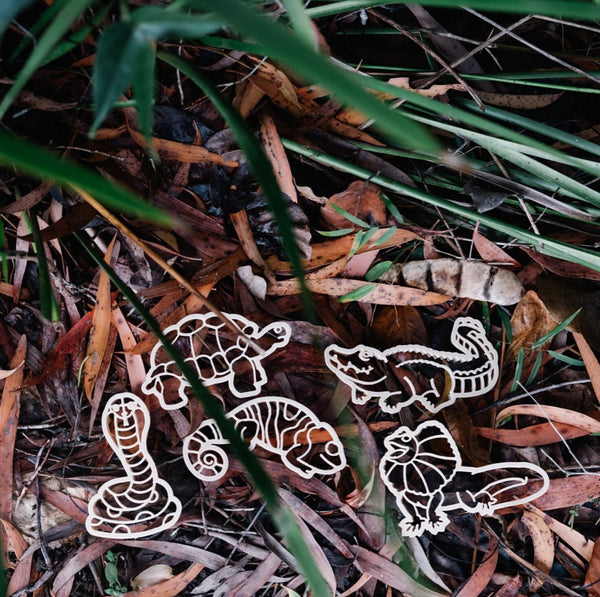 Frilled - Neck Lizard Eco Cutter ™