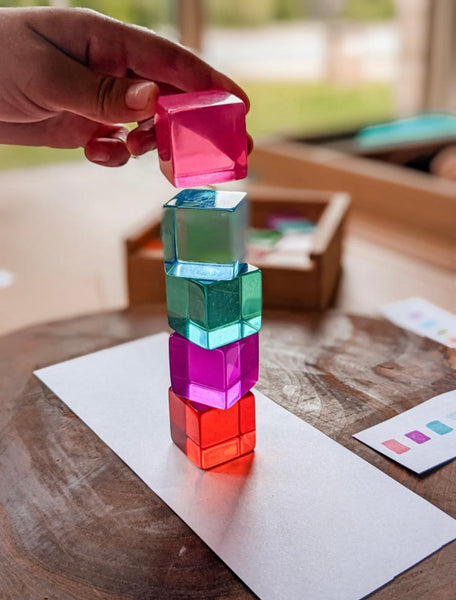 Bright Lucite Blocks (16pc)