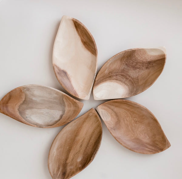 Leaf tray set of 5