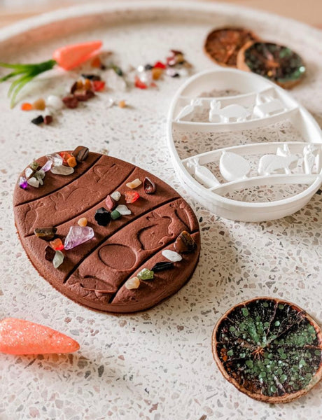 Bunny & Carrot Easter Egg Bio Cutter