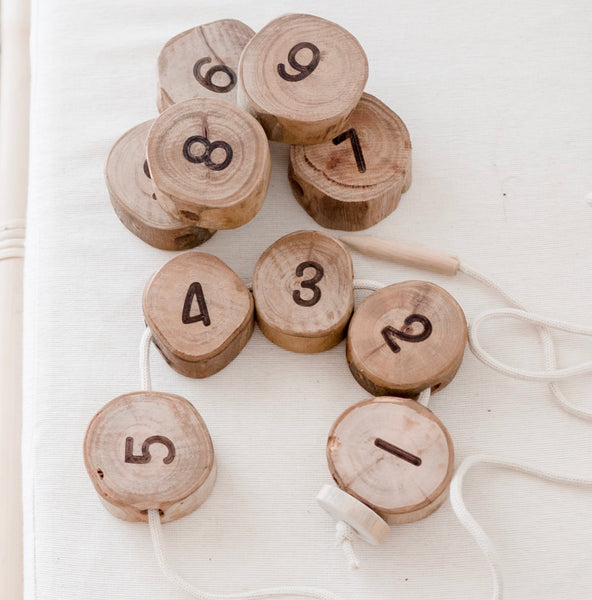 Tree Number Lacing set