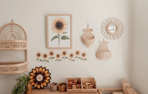 Sunflower Wall Decals