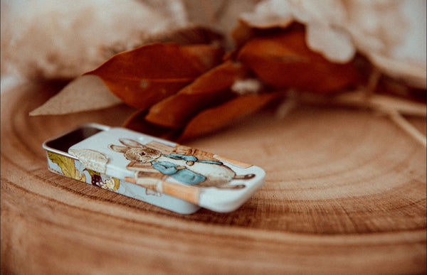 Beatrix potter mini slider tin (sold individually)
