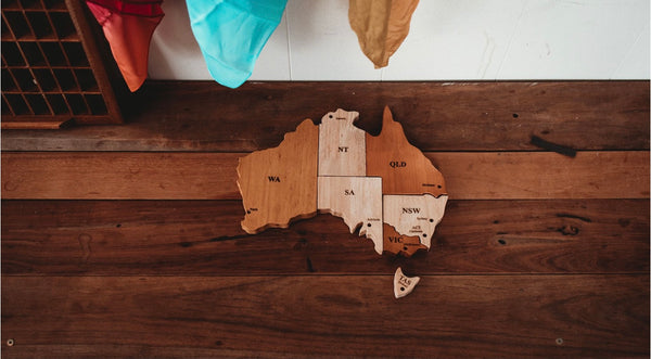 Australian Map Puzzle