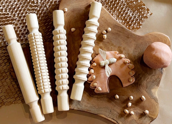 Pattern Rolling Pins- set of 4