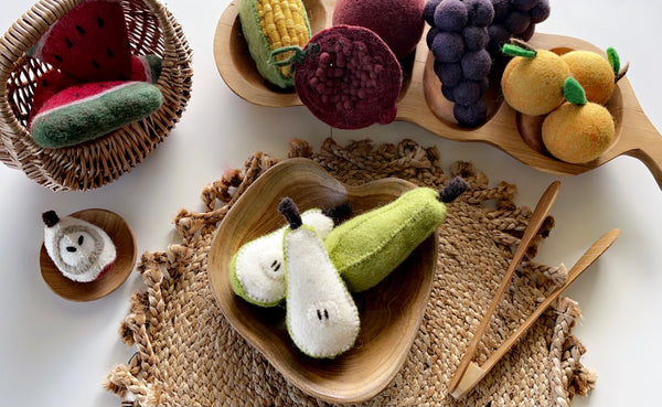 Papoose- Felt Pear 3pc