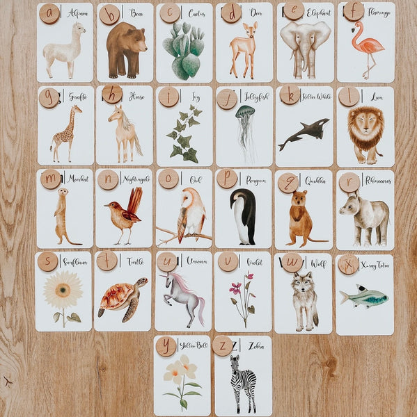 "Nature's ABC" Flashcards