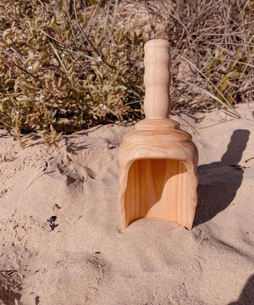 Large Wooden Vintage Style Shovel