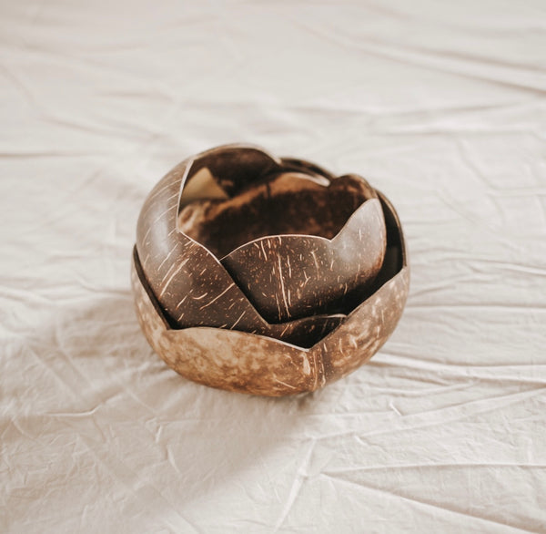 Coco Flower bowls set of 3