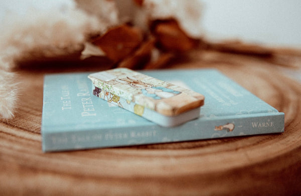 Beatrix potter mini slider tin (sold individually)