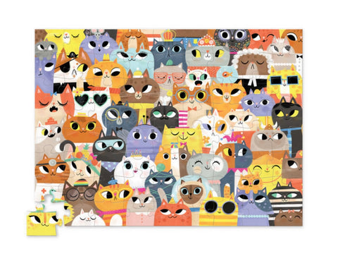 Lots of cats- 72pc puzzle