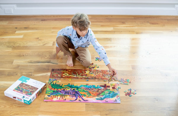 Above & below- Dinosaur world 48pc puzzle