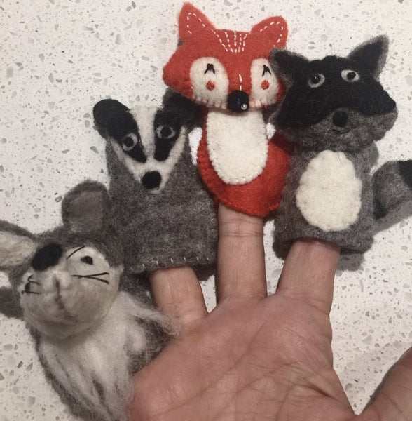 Woodland Finger Puppets