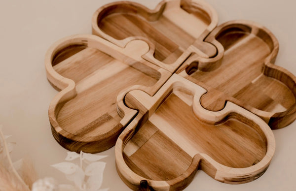 Four leaf Clover trays